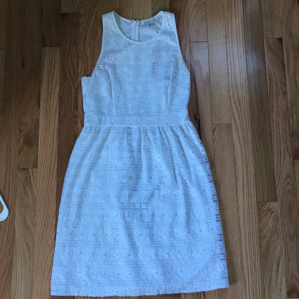 A white dress